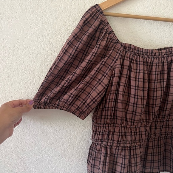 Puff sleeve peplum top Size MP - Picture 2 of 8